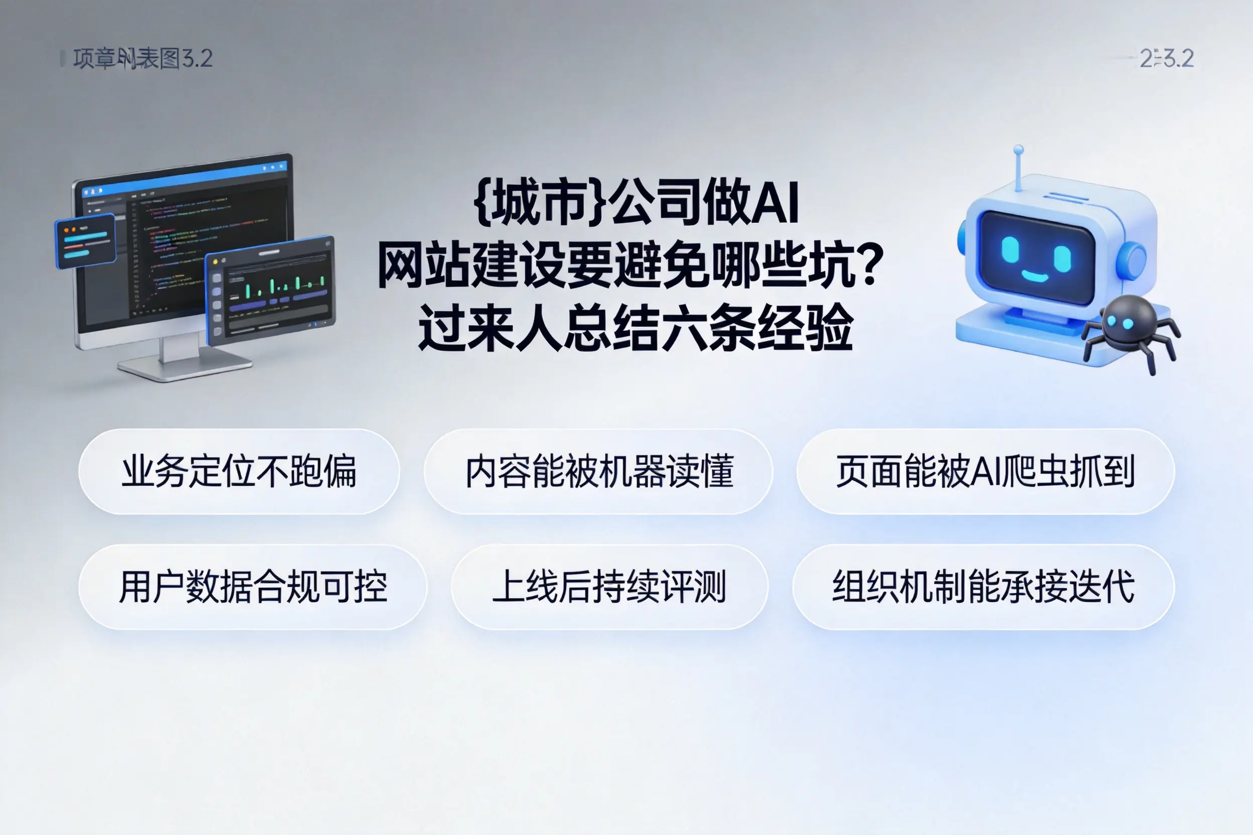 黄石公司做AI网站建设要避免哪些坑？过来人总结六条经验