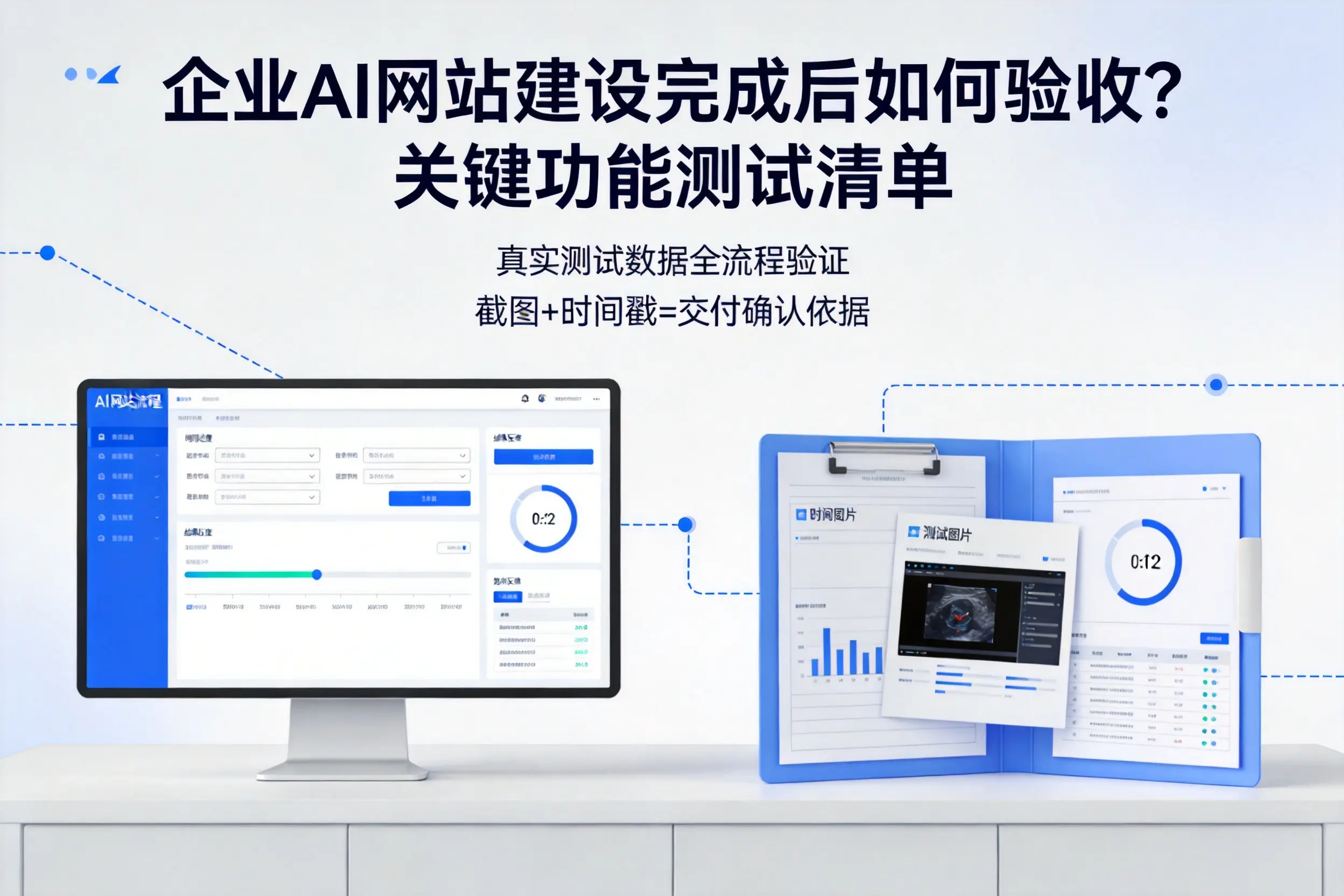 黄石企业AI网站建设完成后如何验收?关键功能测试清单